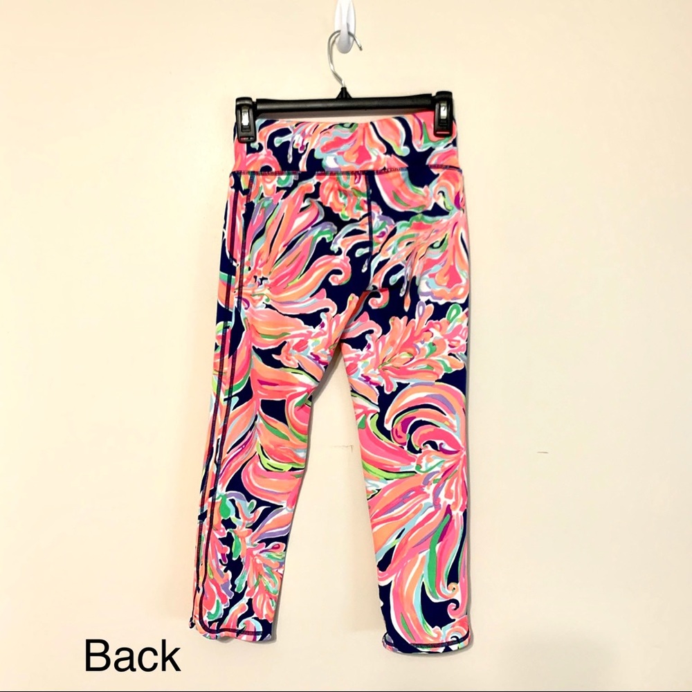 Lilly Pulitzer Legging Resort Navy Banana - Picture 8 of 11